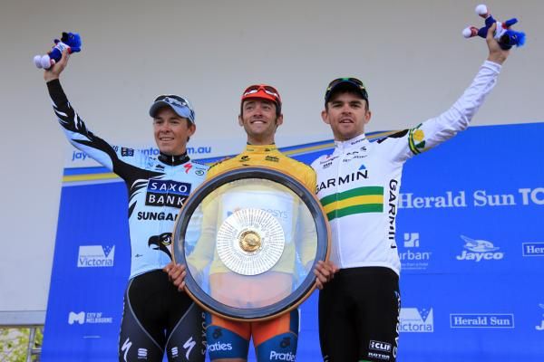 The final podium