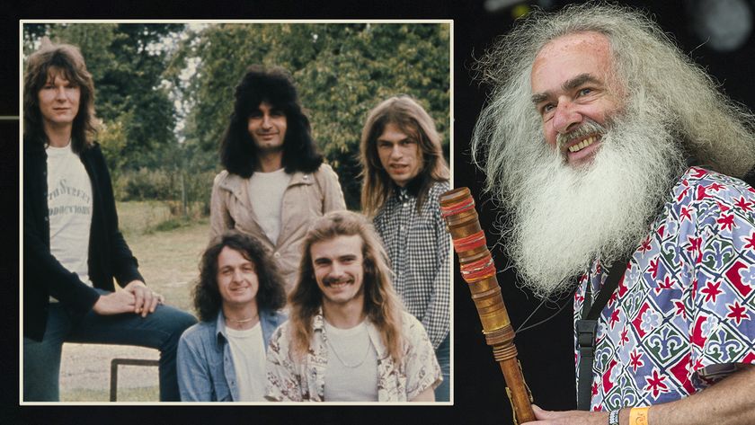 Brian Gulland and the 1974 line-up of Yes