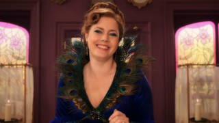 Amy Adams smiling in Disenchanted
