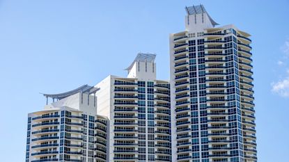 Modern condos in Miami, Florida