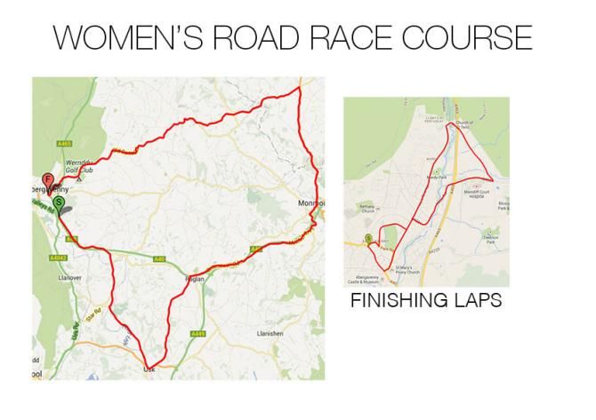 The women's course