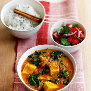 Fragrant Paneer Curry with Spinach