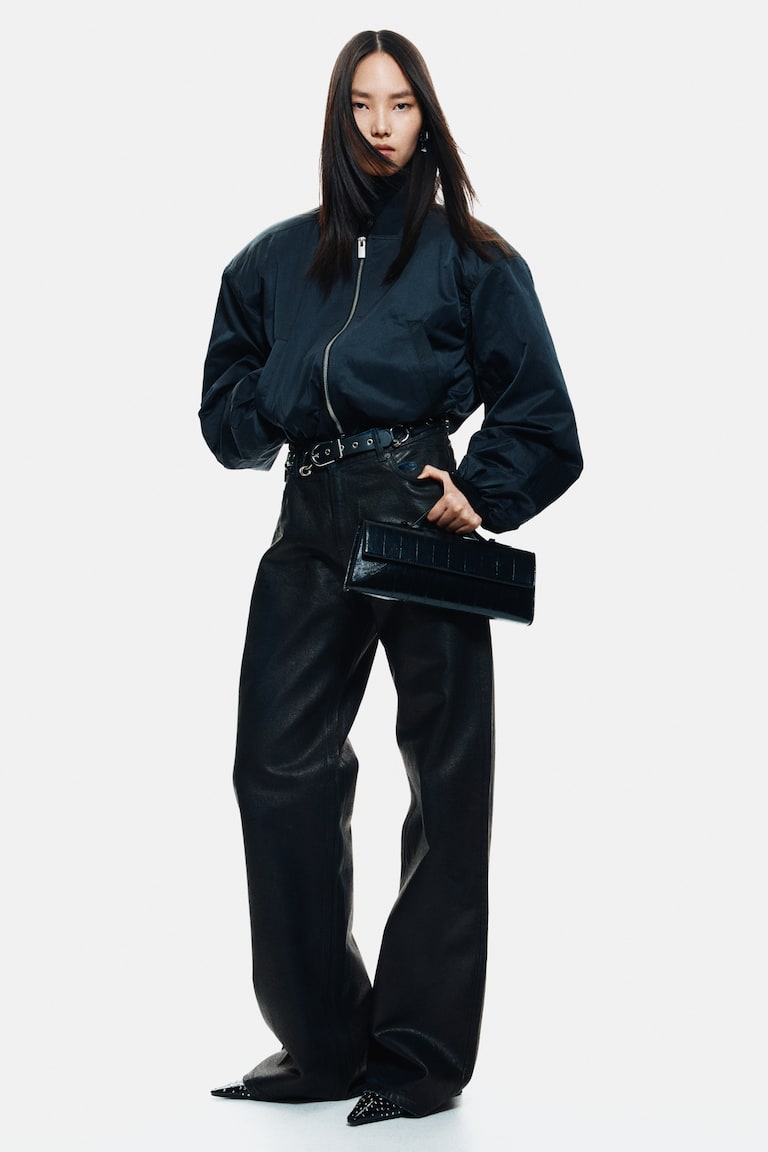 Coated Jeans