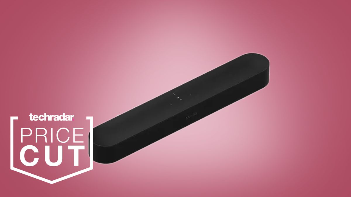 the sonos beam gen 2 soundbar in black