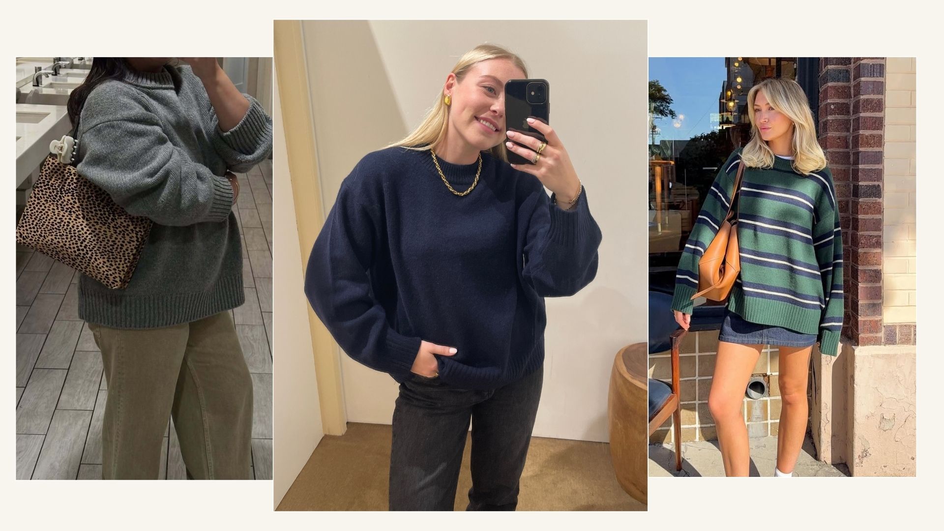 From London to NYC, Elegant Women Keep Wearing This Rich-Looking Cashmere Jumper—It’s Still In Stock
