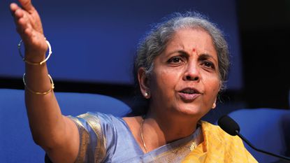 Nirmala Sitharaman, India's finance minister