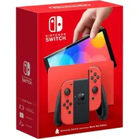 Nintendo Switch OLED Console (Mario Red) | AU$539.95AU$469