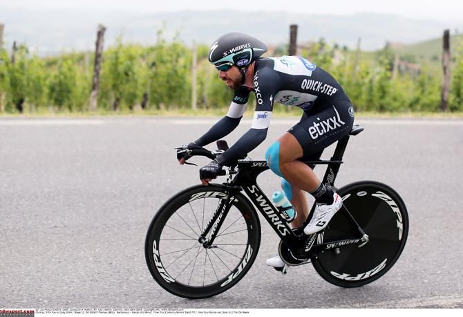 Thomas De Gendt (Omega Pharma-Quickstep) in the time trial