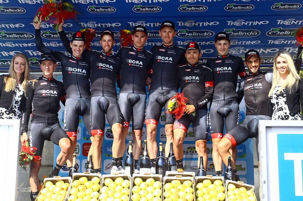 Bora-Argon 18 relies on Wild Card entries to the biggest race and have shown themselves worthy with its Giro Del Trentino TTT win reason for invitation