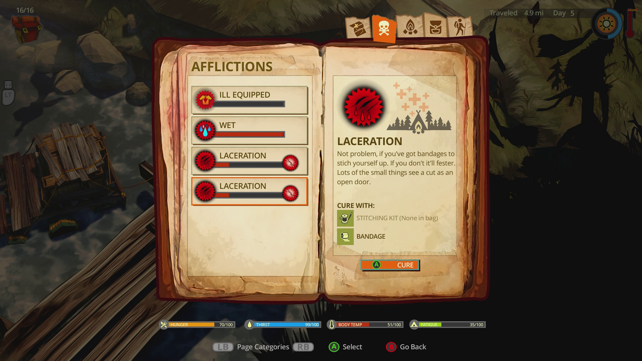 The Flame In The Flood - Crafting