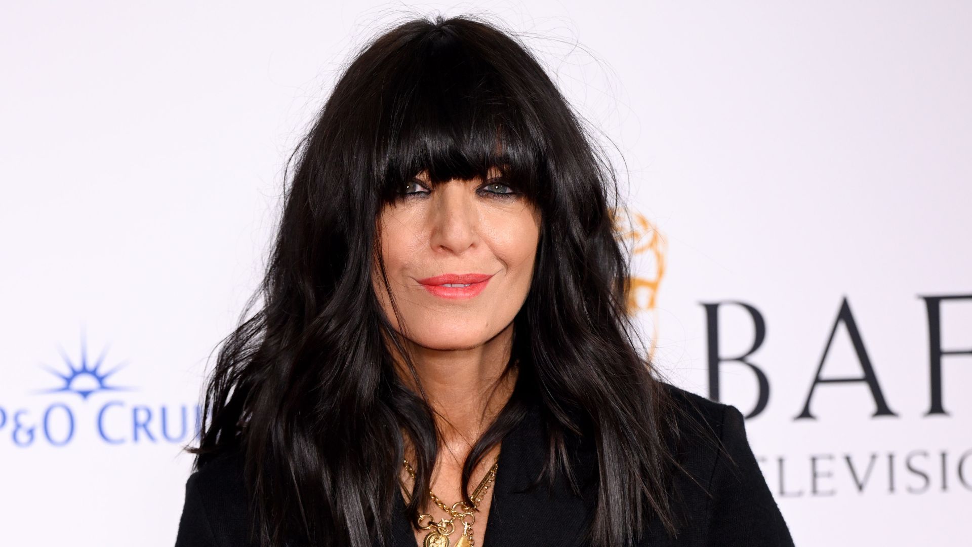 Claudia Winkleman takes her signature Traitors style to Crufts