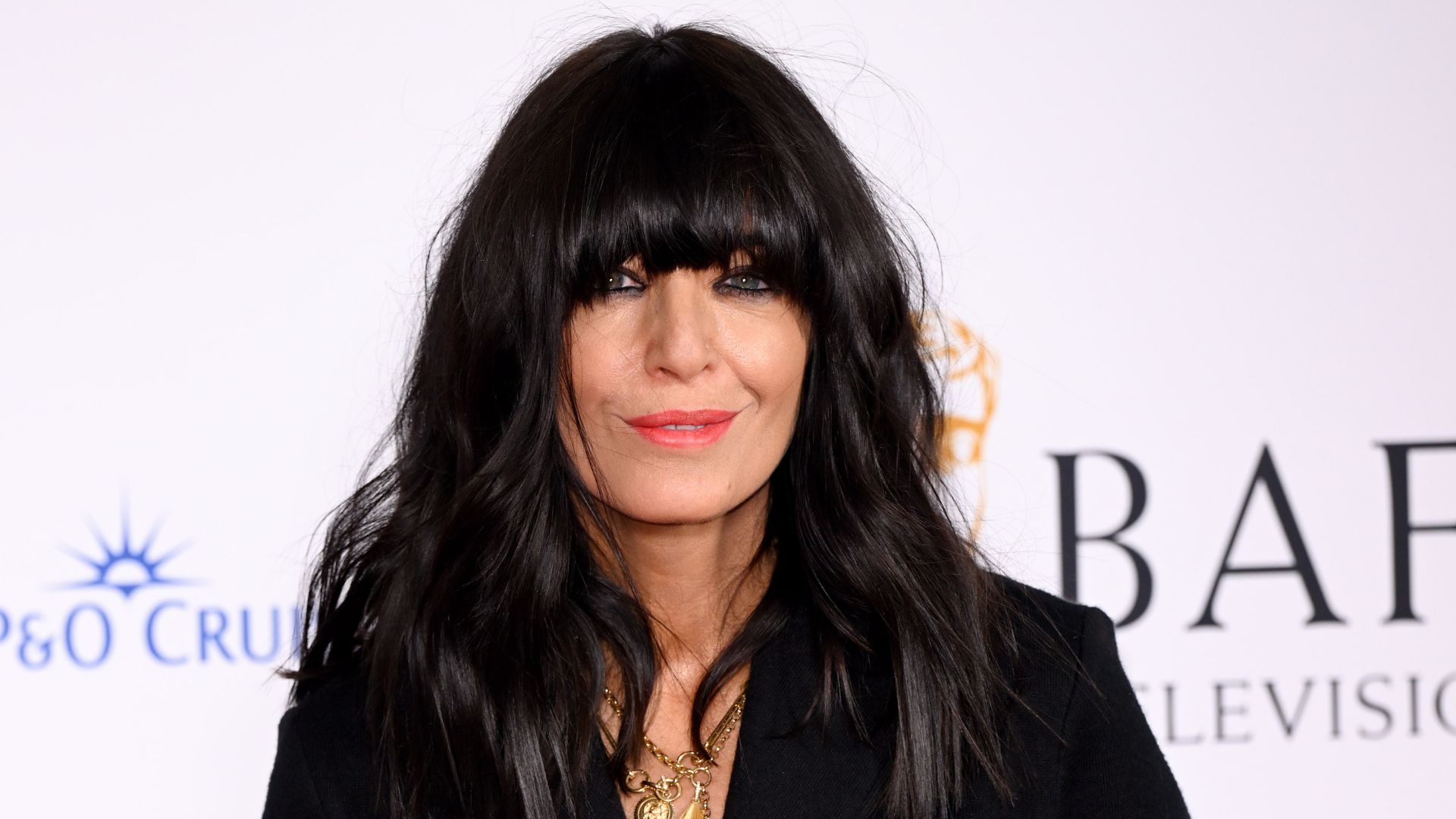 Claudia Winkleman with the award for Entertainment Performance for &#039;The Traitors&#039; during the 2023 BAFTA Television Awards with P&amp;O Cruises at The Royal Festival Hall on May 14, 2023 in London, England