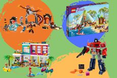 A collage of the best Cyber Monday LEGO deals