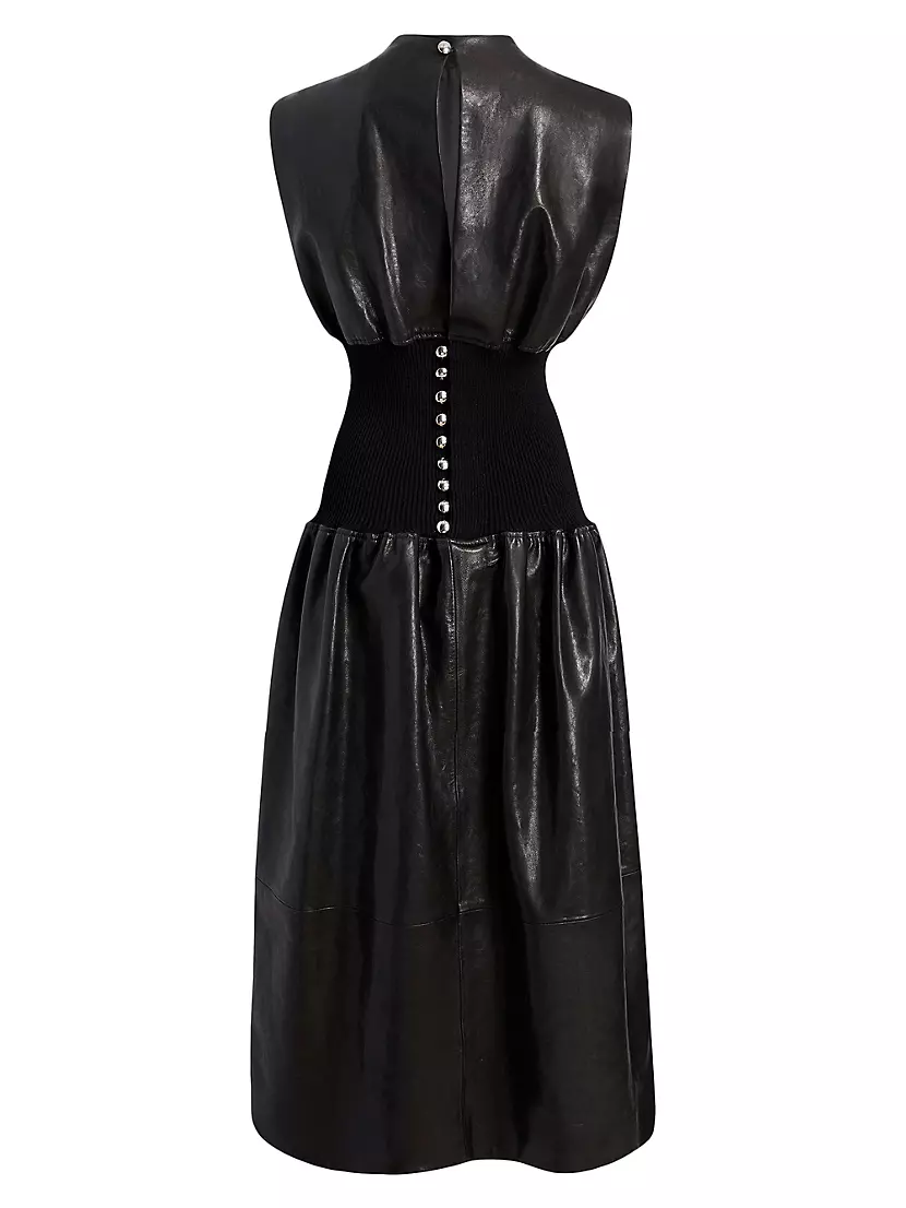 Uni Leather Corset Dress