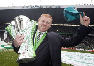 Neil Lennon collected the third title