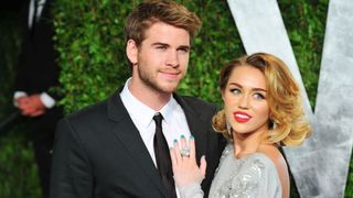 Liam Hemsworth and Miley Cyrus