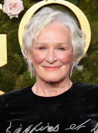 Glenn Close at the Golden Globes