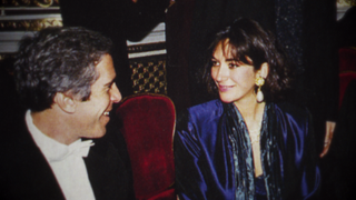 (L to R) Jeffrey Epstein and Ghislaine Maxwell in Ghislaine Maxwell: Filthy Rich