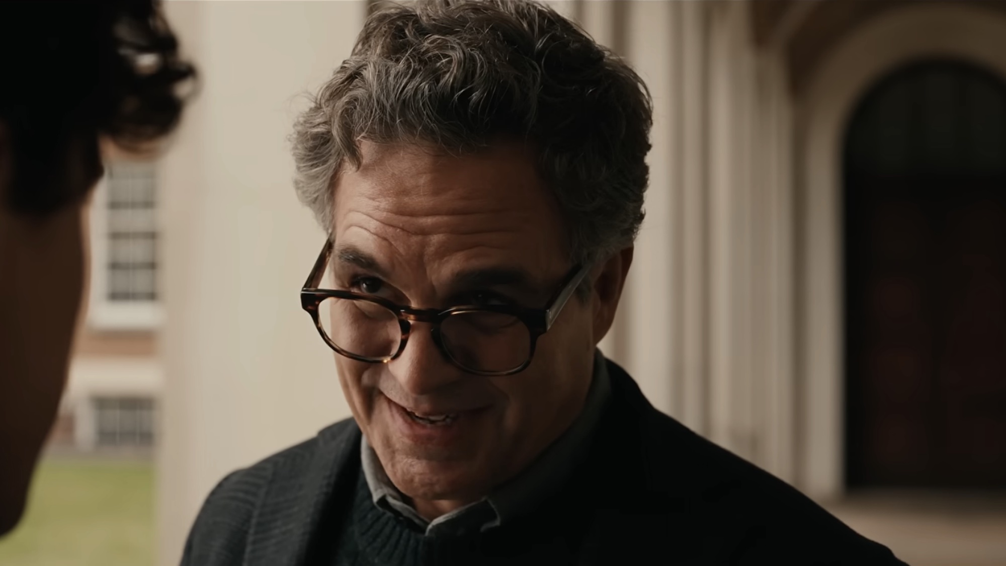 Banner grinning in the Brand New Day trailer