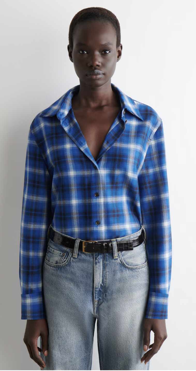 COS, Checked Flannel Shirt