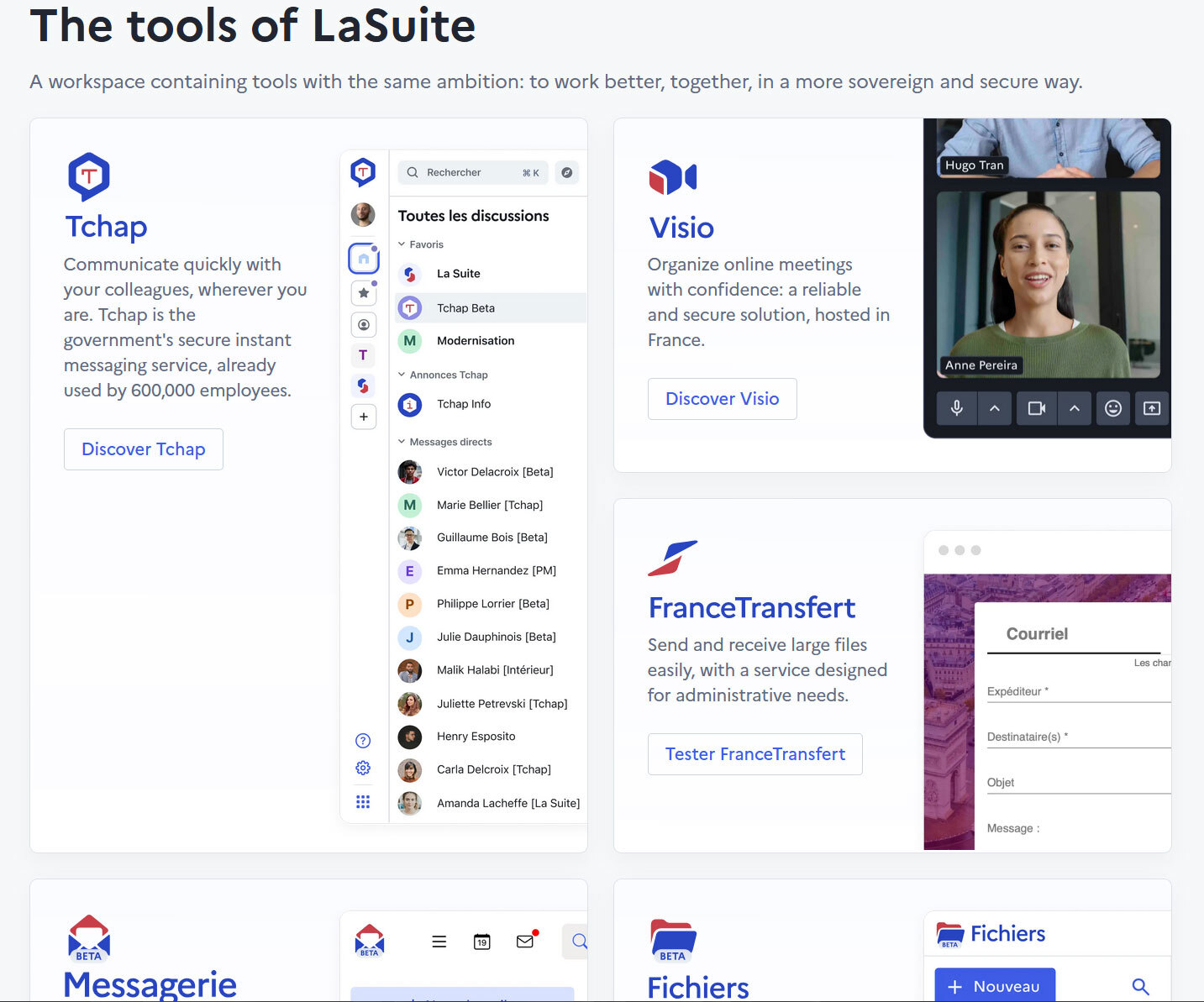 سياسي فرنسي على جهاز كمبيوتر محمول