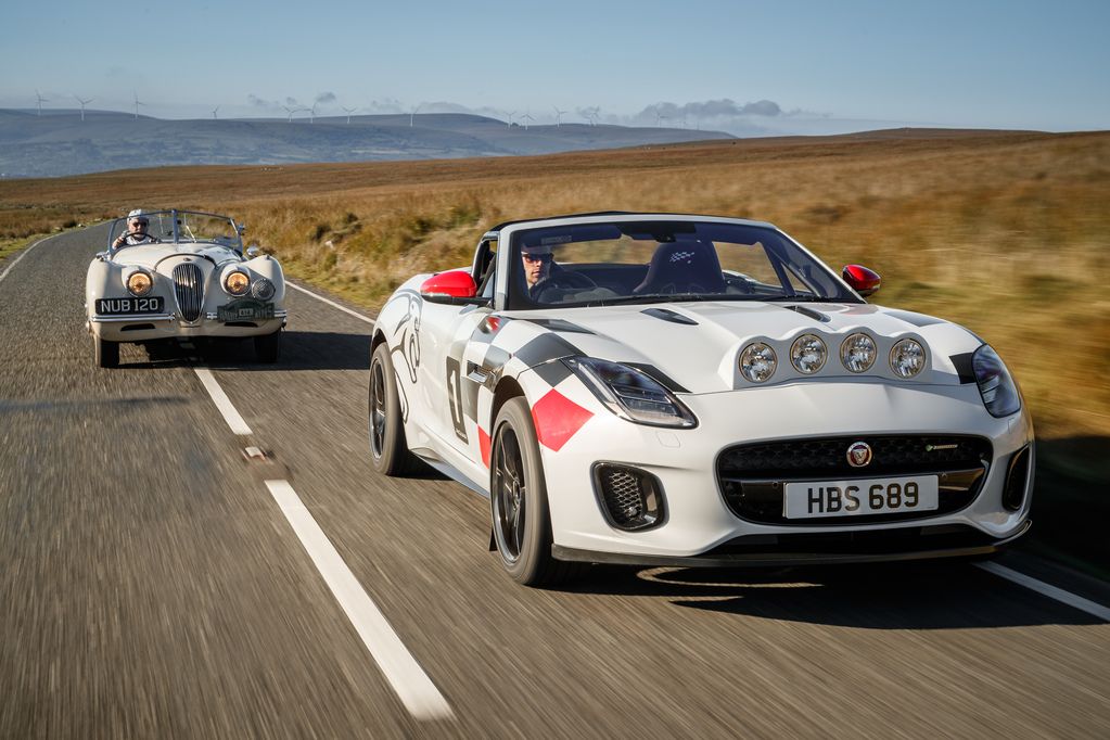 Jaguar F-Type rally
