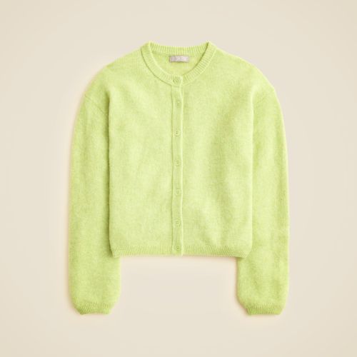 Supersoft Bubble-Hem Cardigan