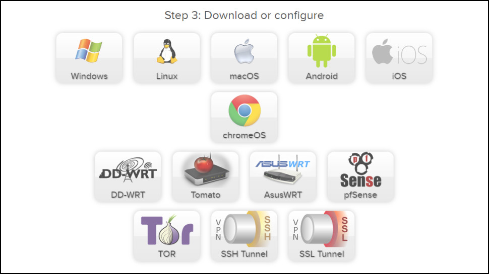 AirVPN Platforms