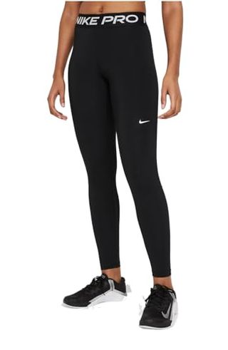 Nike Women's Pro 365 Tights Leggings (as1, Alpha, S, Regular, Regular, Black, Small)