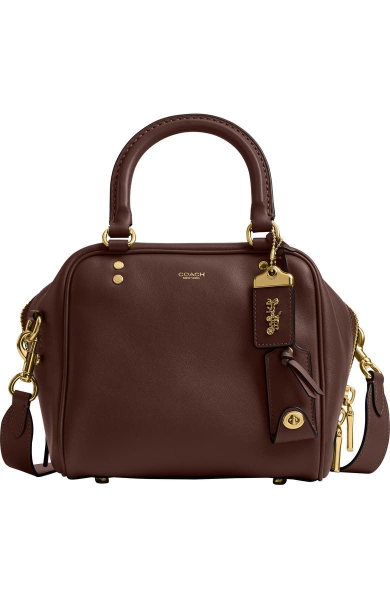 Rogue Cube Soft Grain Leather Satchel