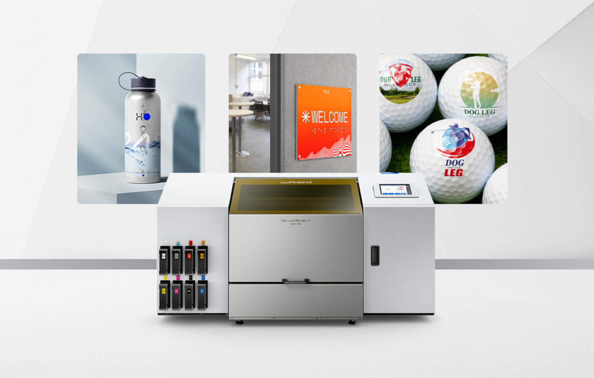Roland DGA VersaOBJECT MO-180 Benchtop UV Flatbed Printer