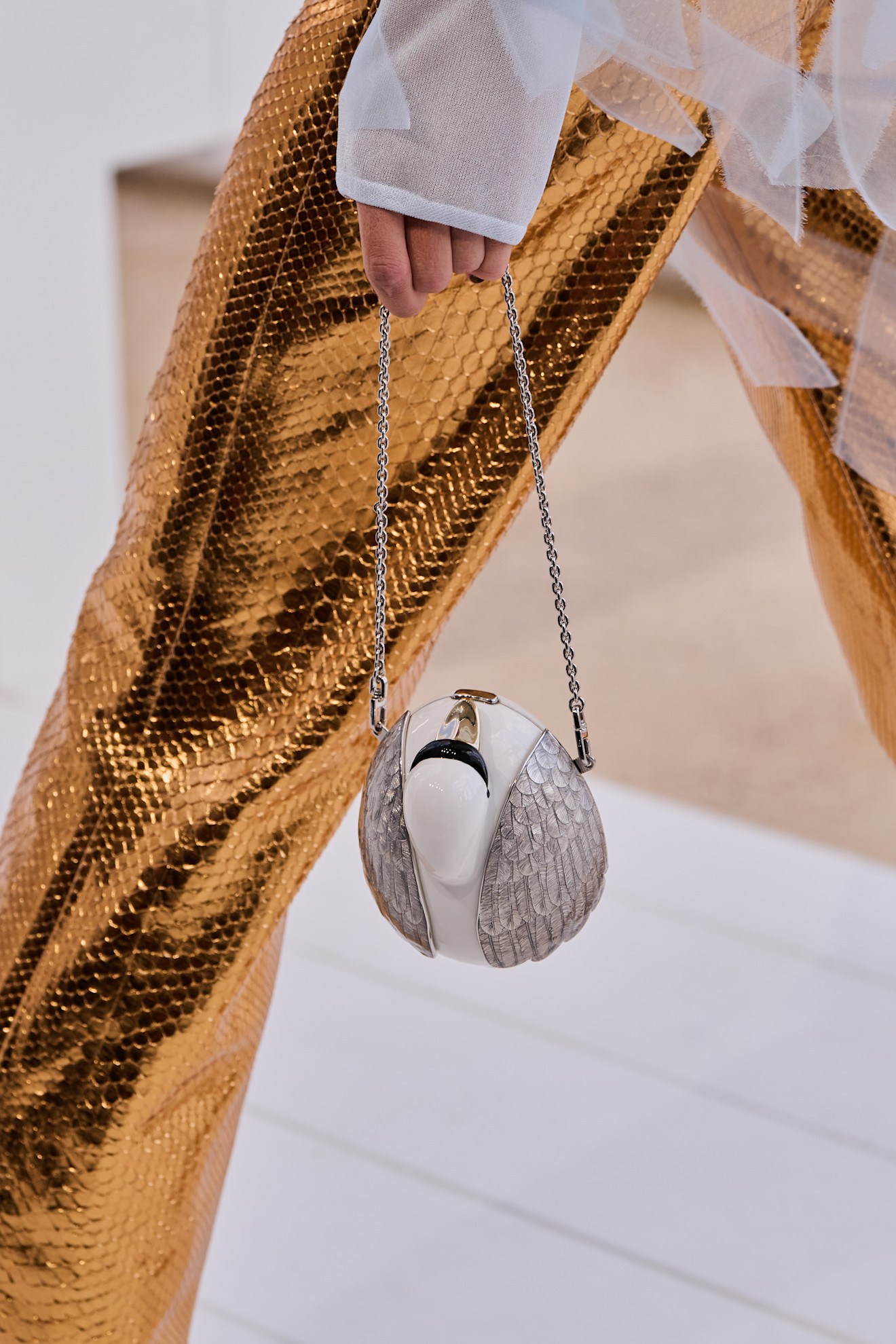 An image of the accessories at the Dior spring/summer 2027 show.
