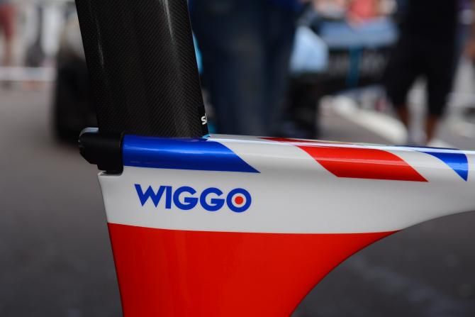 No mistaking who this bike belongs to