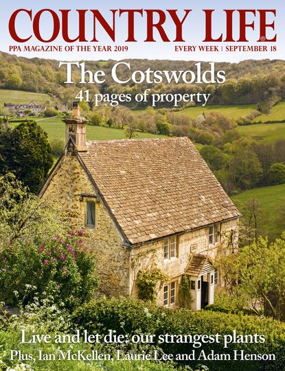 Cover of Country Life 18 September 2019