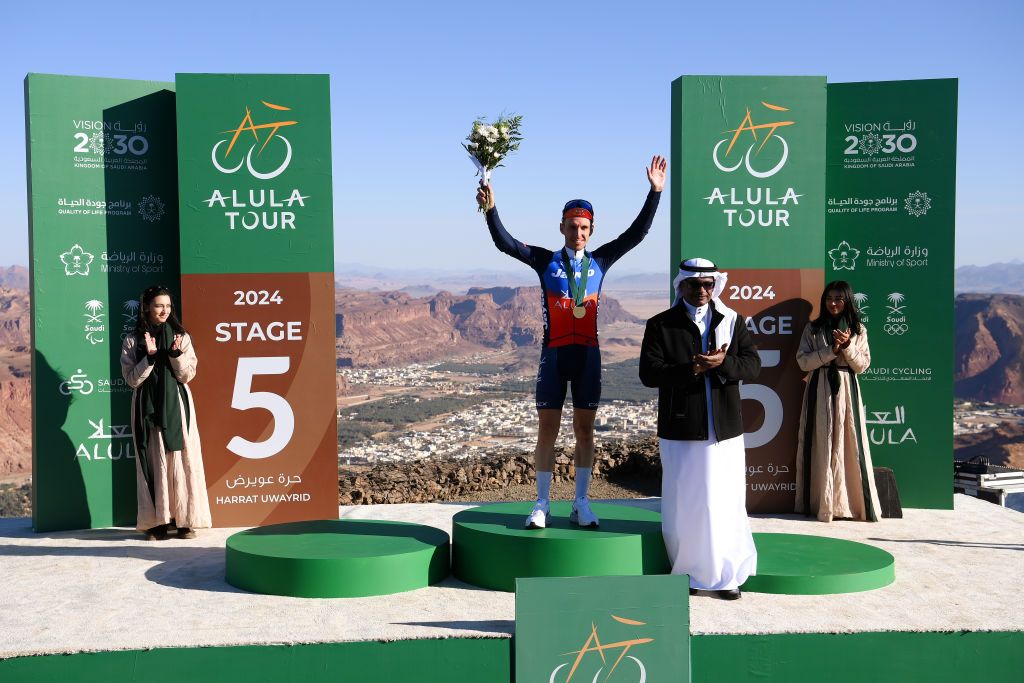Simon Yates won the 2024 AlUla Tour