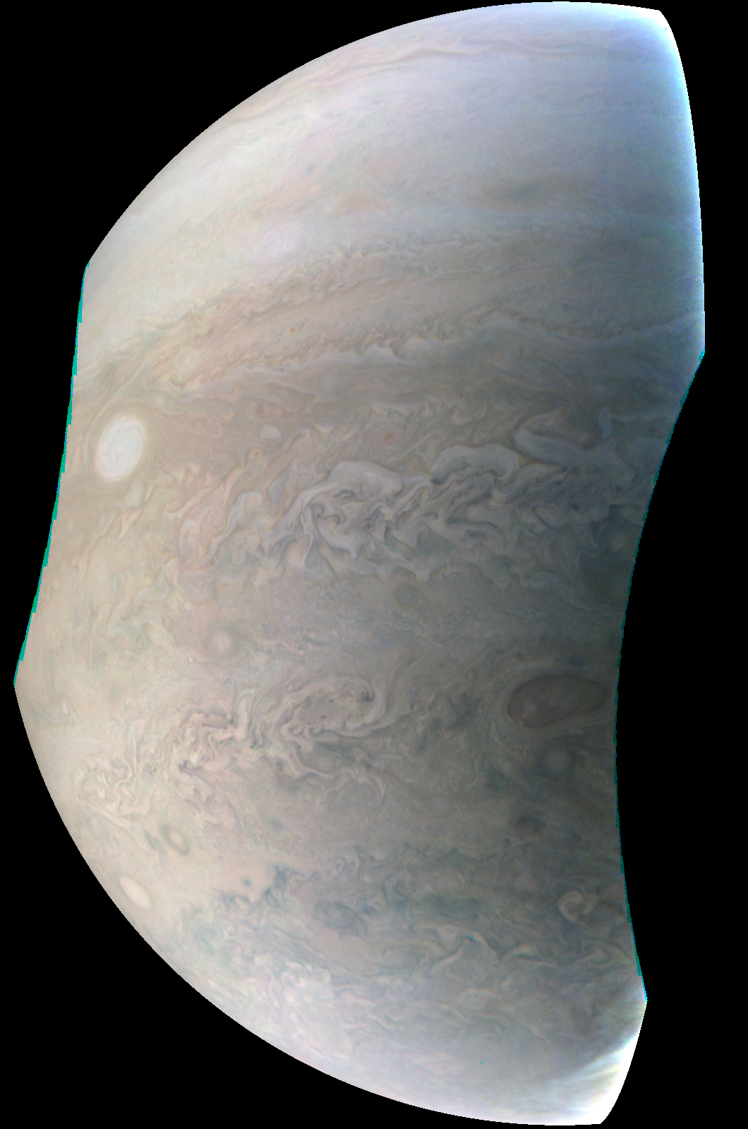 Jupiter Pearl Storm Seen By NASA&#039;s Juno Spacecraft