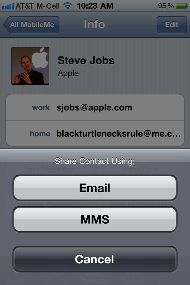 Beginner Tip How to Share a Contact (VCF) on Your iPhone iMore