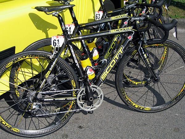 Riccardo Ricc&ograve;'s Scott bike.