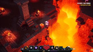Minecraft Dungeons Landscape Fiery Forge