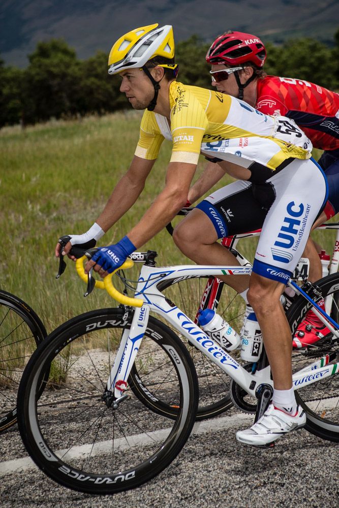 Kiel Reijnen (UnitedHealthcare) sits back in the bunch.