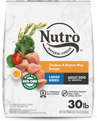 Nutro Natural Choice Large Breed Adult Chicken &amp; Brown Rice Recipe Dry Dog Food RRP: $52.99 | Now: $48.98 | Save: $4.01 (8%)