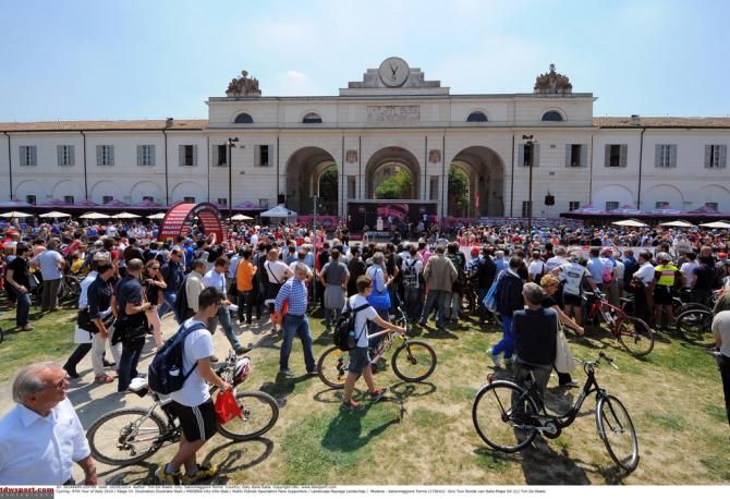 At the startline in Modena