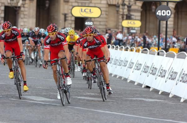 BMC kept Cadel Evans out of trouble on the final day.