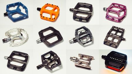 a collection of the best flat road bike pedals