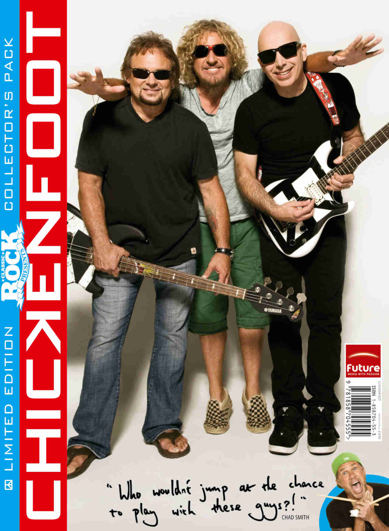 The cover of Classic Rock Presents Chickenfoot III magazine