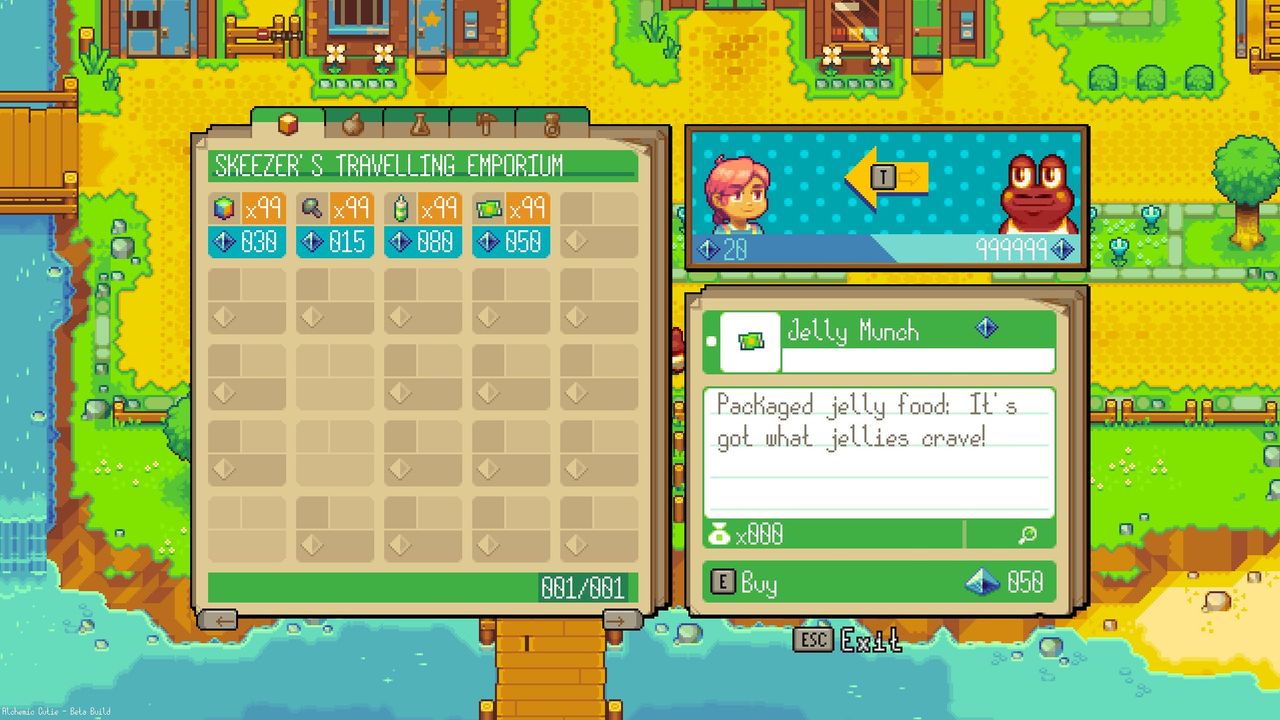 An image from video game Alchemic Cutie