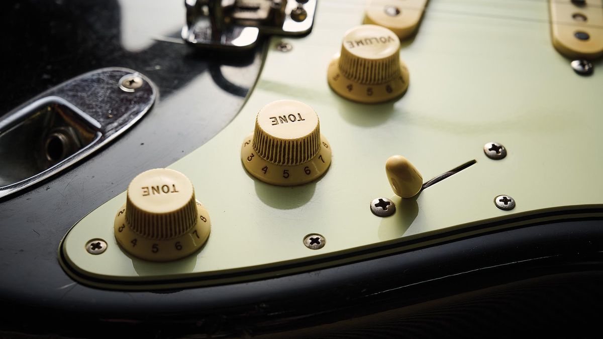 A 1963 Fender Stratocaster that was once owned by Noel Gallagher