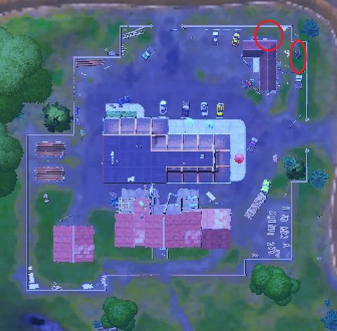 How To Drive From Durrr Burger To Pizza Pit Without Exiting A Vehicle In Fortnite Pc Gamer