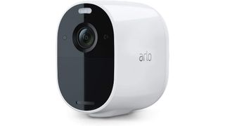 Product shot of Arlo Essential Spotlight, one of the best spy cameras