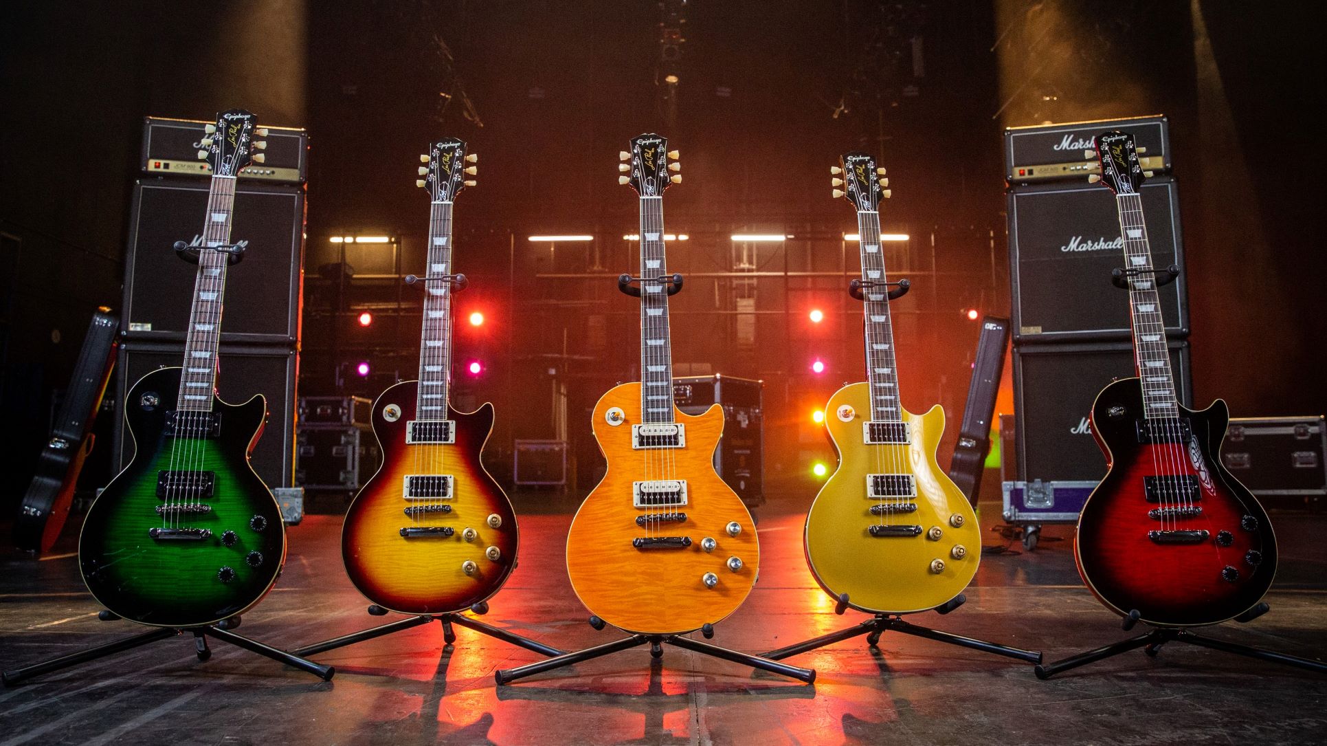 Slash Signature Les Pauls And J 45s Join Epiphones Inspired By Gibson Collection Guitarplayer 